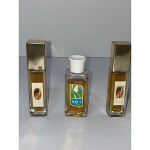 3 Vintage Tosca 4711 Parfum Perfume Colonia .25oz Each - 1 Not Complete
